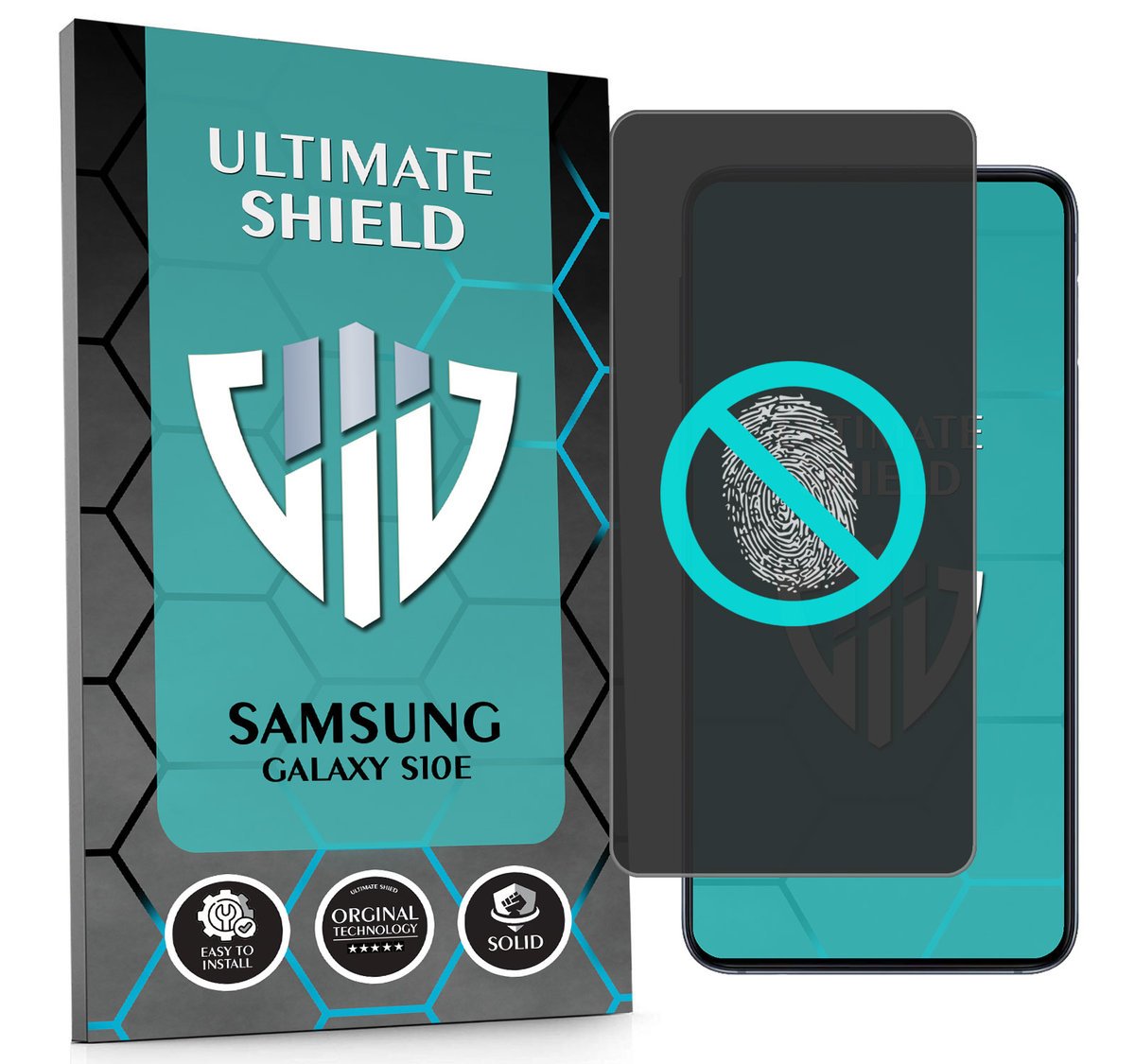 NAJLEPSZE SZKŁO 5D PEŁNE DO SAMSUNG GALAXY S10E NIETŁUKĄCE ORYGINAŁ