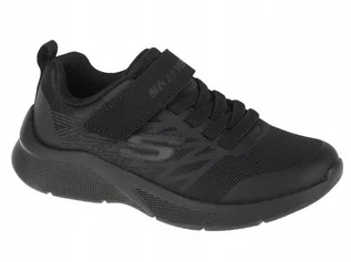 Buty dla dziewczynek - BUTY dziecięce SKECHERS 403770L-BBK na rzepy 27 - grafika 1