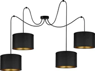 Lampy sufitowe - Lampa wisząca Orno KYLO 4P E27, lampa wisząca, max. 4x60W, czarna - miniaturka - grafika 1