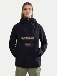 Napapijri Kurtka anorak Rainforest NP0A4G7F Czarny Regular Fit - Kurtki damskie - miniaturka - grafika 1