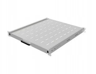WYSUWANA PÓŁKA DO SZAF RACK 19" 500MM SZARA LANBERG 1U/445X500MM UDŹWIG DO 35KG, MONTAŻ 4 PUNKTOWY AK-1021-S - Akcesoria do szaf serwerowych - miniaturka - grafika 1