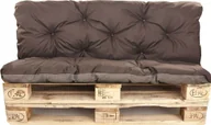 Poduszki ogrodowe - Setgarden Poduszki na palety zestaw poduszek 120x60/40cm poduszki na ławkę huśtawkę - miniaturka - grafika 1