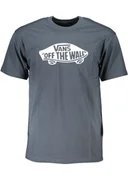 Koszulki męskie - NIEBIESKI T-SHIRT MĘSKI VANS Z KRÓTKIM RĘKAWEM - miniaturka - grafika 1