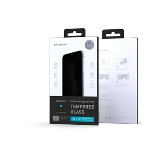 Szkło Hartowane APPLE IPHONE 15 PRO Nillkin Privacy czarne - Szkła hartowane na telefon - miniaturka - grafika 1