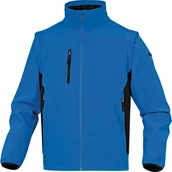 Odzież robocza - DELTA PLUS MYSEN2 BLUZA Z TKANINY SOFTSHELL Z POLIESTRU (96%) I ELASTANU (4%), ODPINANE RĘKAWY; NIEBIESKO-CZARNY - miniaturka - grafika 1