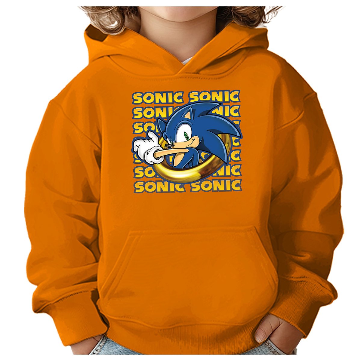 BLUZA DZIECIĘCA SONIC 146-152 CHŁOPIĘCA DZIEWCZĘCA PREZENT