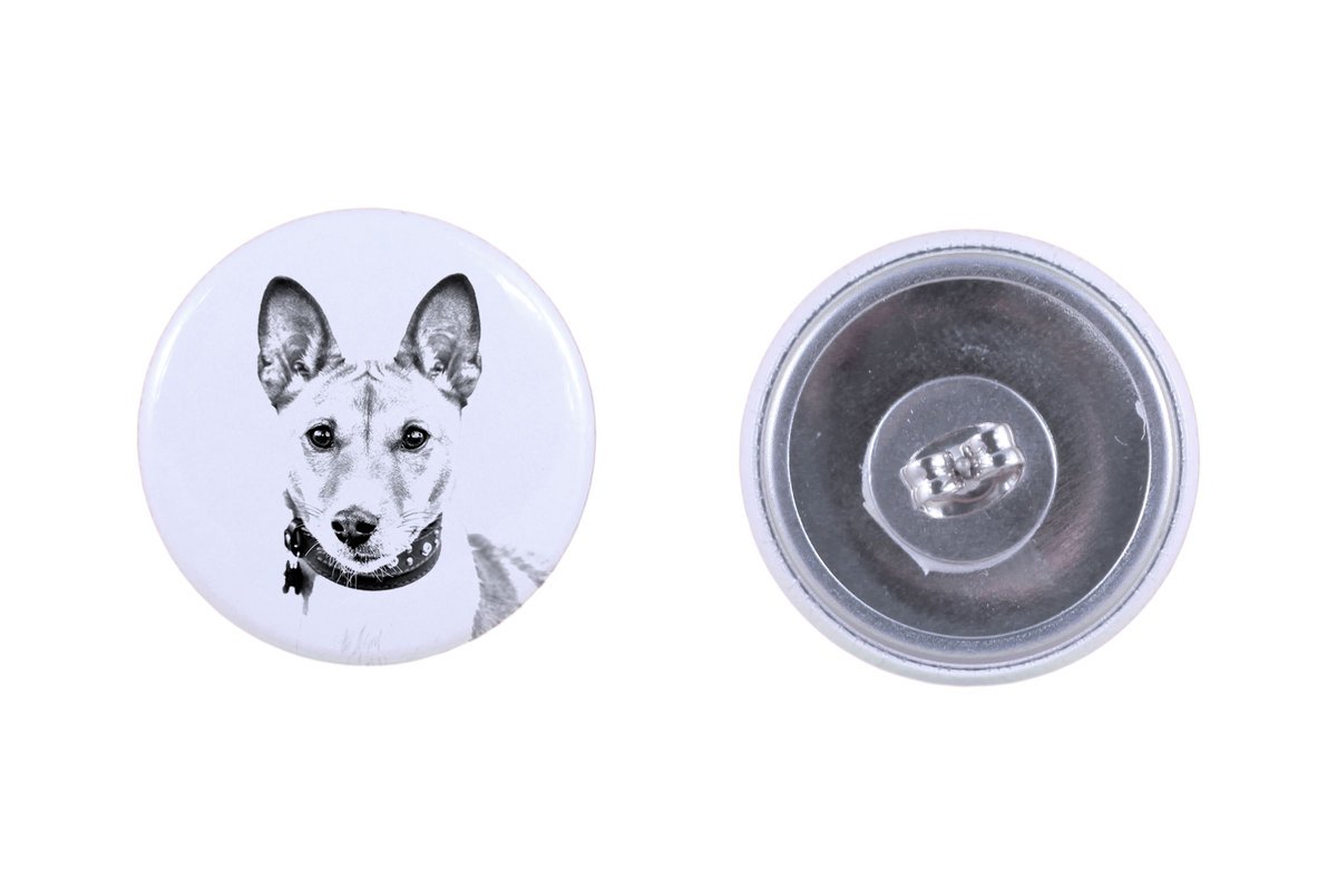 Basenji, Basendżi, Congo Dog - wyjątkowe kolczyki z psem, twój pupil na breloku, marka własna Art-Dog