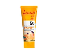 Balsamy i kremy do opalania - FARMONA Jantar Sun bursztynowy krem wodoodporny dla dzieci SPF50 50ml - miniaturka - grafika 1