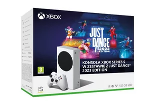 Microsoft Xbox Series S 512GB Biały + Just Dance 2023 - Konsole Xbox - miniaturka - grafika 1