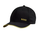 Czapki i chusty sportowe męskie - Czapka z daszkiem bejsbolówka Hugo Boss Baseball Bold Cap Czarna - 50519219-711 - miniaturka - grafika 1