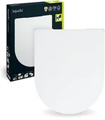 Deski sedesowe - Sitzplatz Deska sedesowa linio Biały | wyjątkowo gładka powierzchnia | deska sedesowa płaskie, wolna od porów - miniaturka - grafika 1