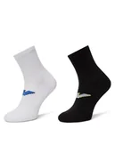 Skarpetki męskie - Emporio Armani Zestaw 2 par niskich skarpet męskich EM000540 AF12299 MC001 Czarny - miniaturka - grafika 1