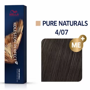 Wella Koleston Perfect Profesjonalna Farba do Włosów w Kremie 4/07 naturalny brązowy średni brąz 60ml - Farby do włosów i szampony koloryzujące - miniaturka - grafika 1