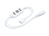 Sterowniki i przekaźniki - Sterownik Bluetooth MH-BLUETOOTH-001 do taśm LED RGB - Biały - miniaturka - grafika 1