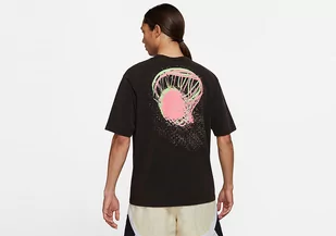 Nike Air Jordan Flight Essentials Washed Graphic Crew Tee Black - Koszulki męskie - miniaturka - grafika 1