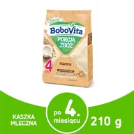 Kaszki dla dzieci - Nestle SKARBY ZBÓŻ KASZKA MLECZNA MANNA PO 4 MIESIĄCU 250G - miniaturka - grafika 1