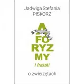 Poezja - Komograf Aforyzmy i fraszki o zwierzętach PISKORZ JADWIGA - miniaturka - grafika 1