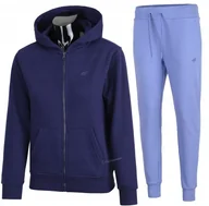 Spodnie sportowe damskie - 4F DAMSKI DRES BAWEĹNA KOMPLET BLUZA SPODNIE / rozm S - miniaturka - grafika 1