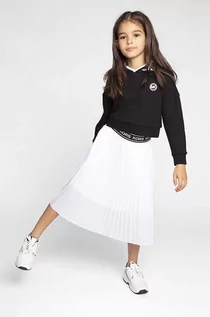 Sukienki i spódniczki dla dziewczynek - Michael Kors spódnica dziecięca kolor biały midi rozkloszowana - grafika 1