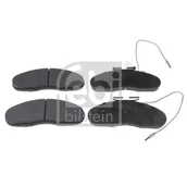 Klocki hamulcowe - Klocki hamulcowe - komplet FEBI BILSTEIN 116302 - miniaturka - grafika 1