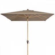 Parasole ogrodowe - ALU WOOD 210 x 140 cm - automatyczny parasol uchylny z ochroną ULTRA UV 846 - miniaturka - grafika 1