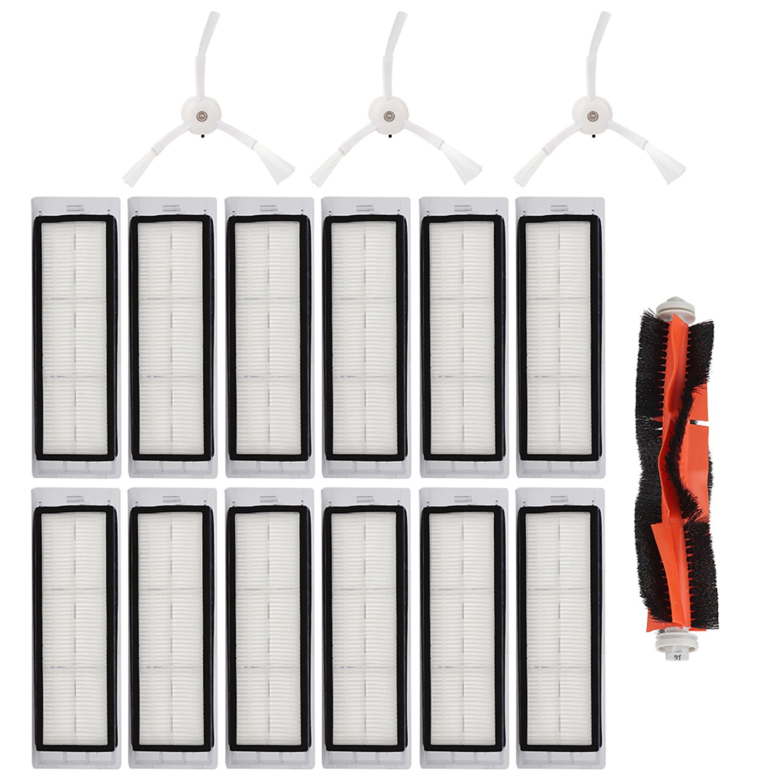 Szczotka walcowa do odkurzacza, szczotki boczne, filtr do odkurzacza, akcesoria do odkurzacza, części zamienne do odkurzacza Roborock, akcesoria do odkurzacza Roborock