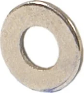 Akcesoria do monitoringu - SCHROFF Podkładka, 2.7 DIN 125, stal niklowana, 100 sztuk - miniaturka - grafika 1