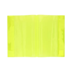 Okładka na zeszyt A4/PVC neon żółta Biurfol - 10szt. - Szkolne artykuły papiernicze - miniaturka - grafika 1