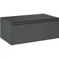 Szafki łazienkowe - Elita Split Slim szafka 80 cm wisząca z blatem antracyt mat 168933 - miniaturka - grafika 1