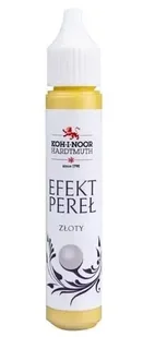 KIN efekt pereł 30 ml złoty - Kredki, ołówki, pastele i pisaki - miniaturka - grafika 1