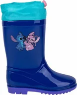 Buty dla dziewczynek - Kalosze dziecięce Stitch Blue - 27 - miniaturka - grafika 1