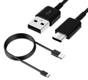 Inne akcesoria audio-wideo - Kabel USB Samsung EP-DG950 Fast Typ C black 1.1m - miniaturka - grafika 1