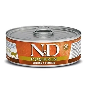 FARMINA FARMINA N&D Cat venison&pumpkin 80 gr - Mokra karma dla kotów - miniaturka - grafika 1