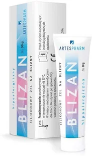 ARTESPHARM SP. Z O.O. Blizan żel silikonowy na blizny 50 g 9080480 - Żele i maści lecznicze - miniaturka - grafika 2
