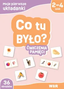 Moje pierwsze układanki. Co tu było? Ćw. pamięci - Agnieszka Fabisiak-Majcher, Elżbieta Ławczys - Pedagogika i dydaktyka - miniaturka - grafika 1