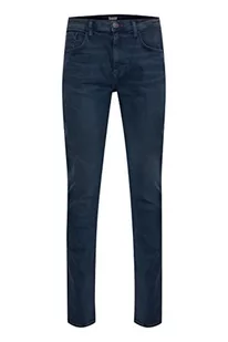 Blend BHTwister fit NOOS fit - NOOS męskie spodnie jeansowe Denim Regular Fit, Denim Black Blue (76214), 30W / 34L - Spodenki męskie - miniaturka - grafika 1