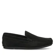 Mokasyny męskie - Mokasyny Gant 30633914 Czarny - miniaturka - grafika 1