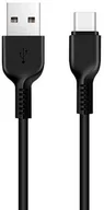 Kable USB - Hoco X20 Kabel Z Usb Na Usb Typ-c Typ C 1M Czarny - miniaturka - grafika 1