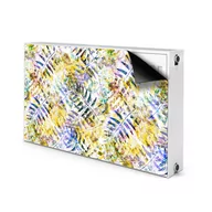 Dekoracje domu - Dekoracja kaloryfera magnes Złote liście 100x60 cm, Bluedecor - miniaturka - grafika 1