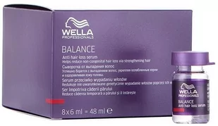 Wella Balance Anti Hair Loss Serum preparat przeciw wypadaniu włosów 8x6 ml dla kobiet - Serum do włosów - miniaturka - grafika 1