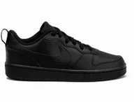 Buty dla dziewczynek - Nike Court Borough Low Recraft GS DV5456-002 Czarne 35,5 - miniaturka - grafika 1