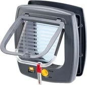 Pozostałe akcesoria dla kotów - Ferplast FERPLAST SWING 5 TUNNEL GREY - drzwiczki szare - miniaturka - grafika 1