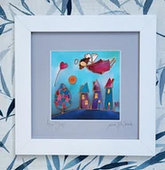 Pamiątka Chrztu Świętego - Anioł stróż - miniaturka - grafika 1