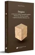Pomoce naukowe - Dośpiew o twórczości wielkich romantyków... - Marek Piechota - miniaturka - grafika 1