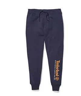 Spodnie męskie - Timberland Wwes Sweatpnt BB (Reg) Spodnie męskie, Dark Sapphire, M - grafika 1