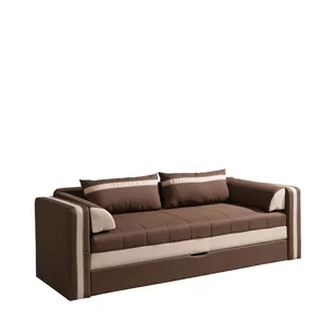 Sofa z Funkcją Spania i Pojemnikiem Euforia GIB Meble Tkanina Lux 12, Tkanina Lux 24 - Sofy i kanapy - miniaturka - grafika 1