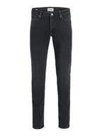 Spodnie męskie - Jack & Jones Dżinsy "Glenn" - Slim fit - w kolorze czarnym - miniaturka - grafika 1