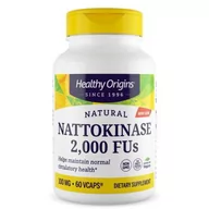 Witaminy i minerały - Healthy Origins, Nattokinaza 2000 FUs, 60 kaps. - miniaturka - grafika 1