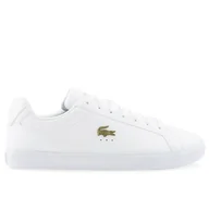 Buty sportowe męskie - Buty Lacoste Lerond Pro 123 3 CMA 745CMA0052-21G - białe - miniaturka - grafika 1