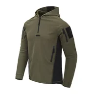 Odzież taktyczna i umundurowanie - Bluza z kapturem Helikon Range Hoodie Poliester Olive Green/Black - miniaturka - grafika 1